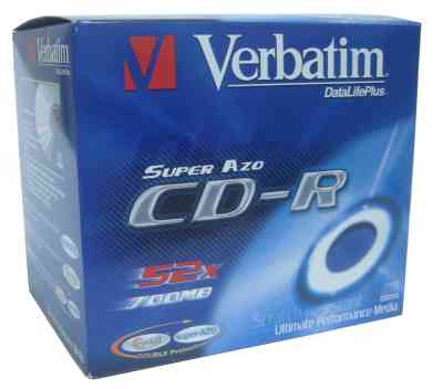 Verbatim Cd-r 700mb80min 52x 10unidades